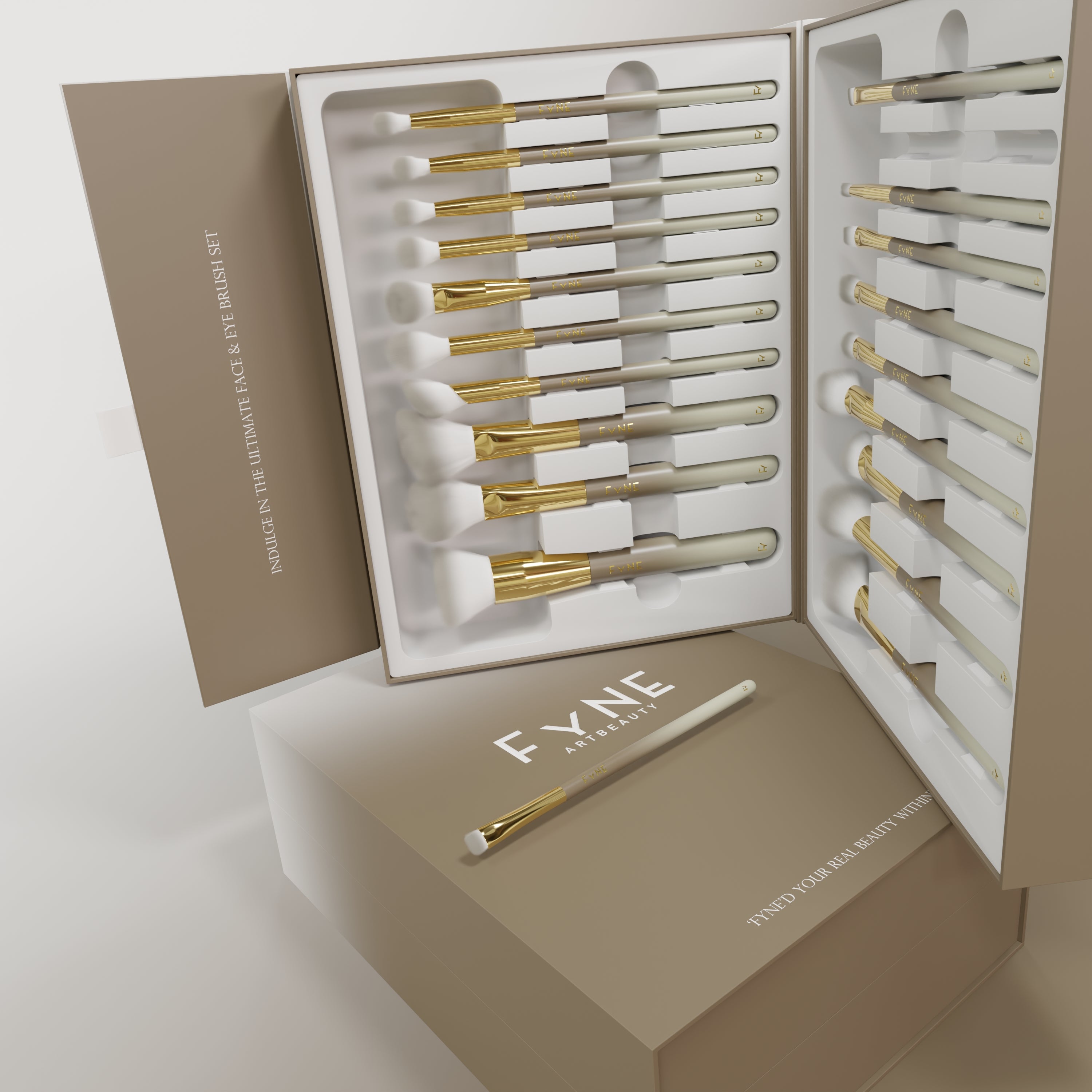 PRECISION PRO 20PC BRUSH SET (+BOX)