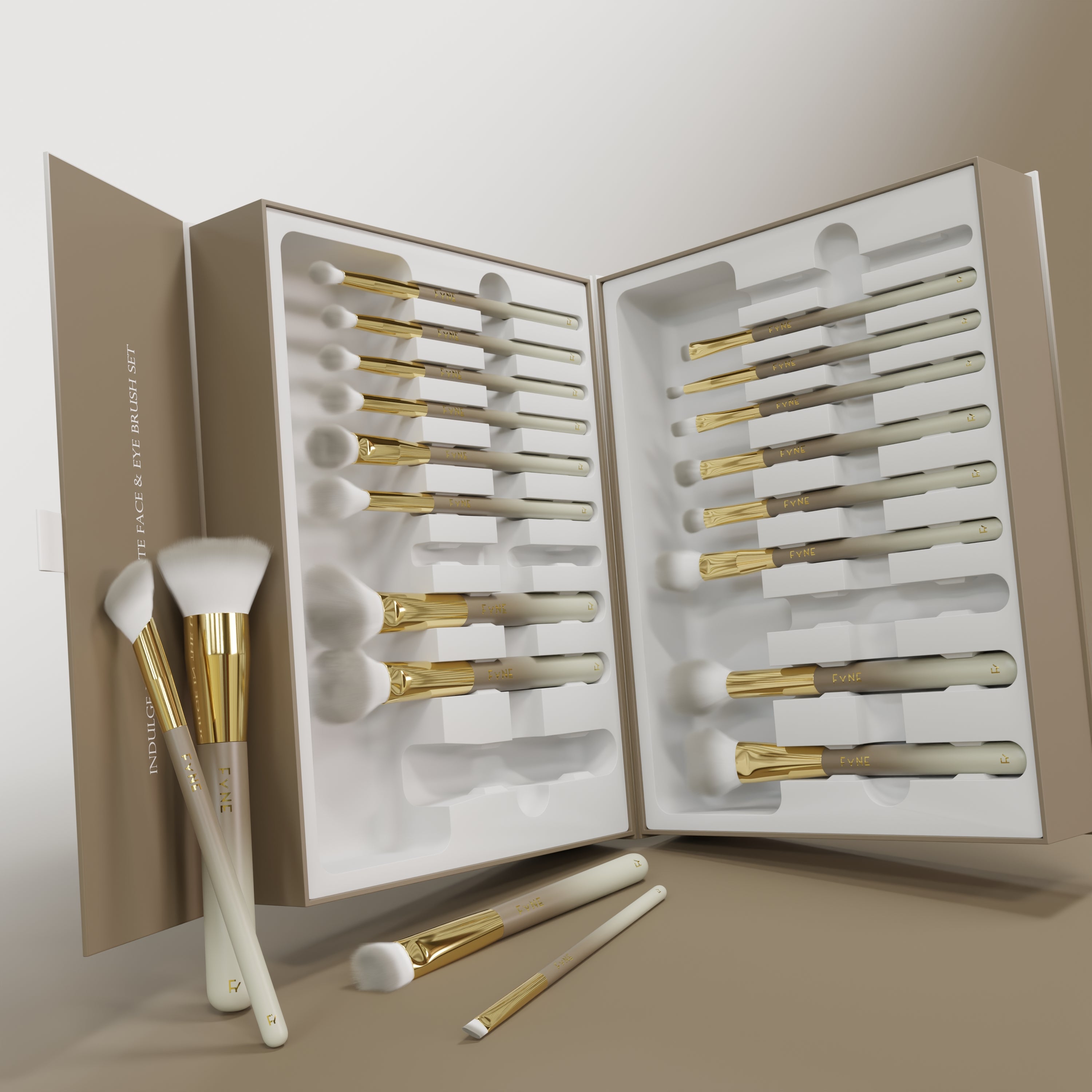 PRECISION PRO 20PC BRUSH SET (+BOX)