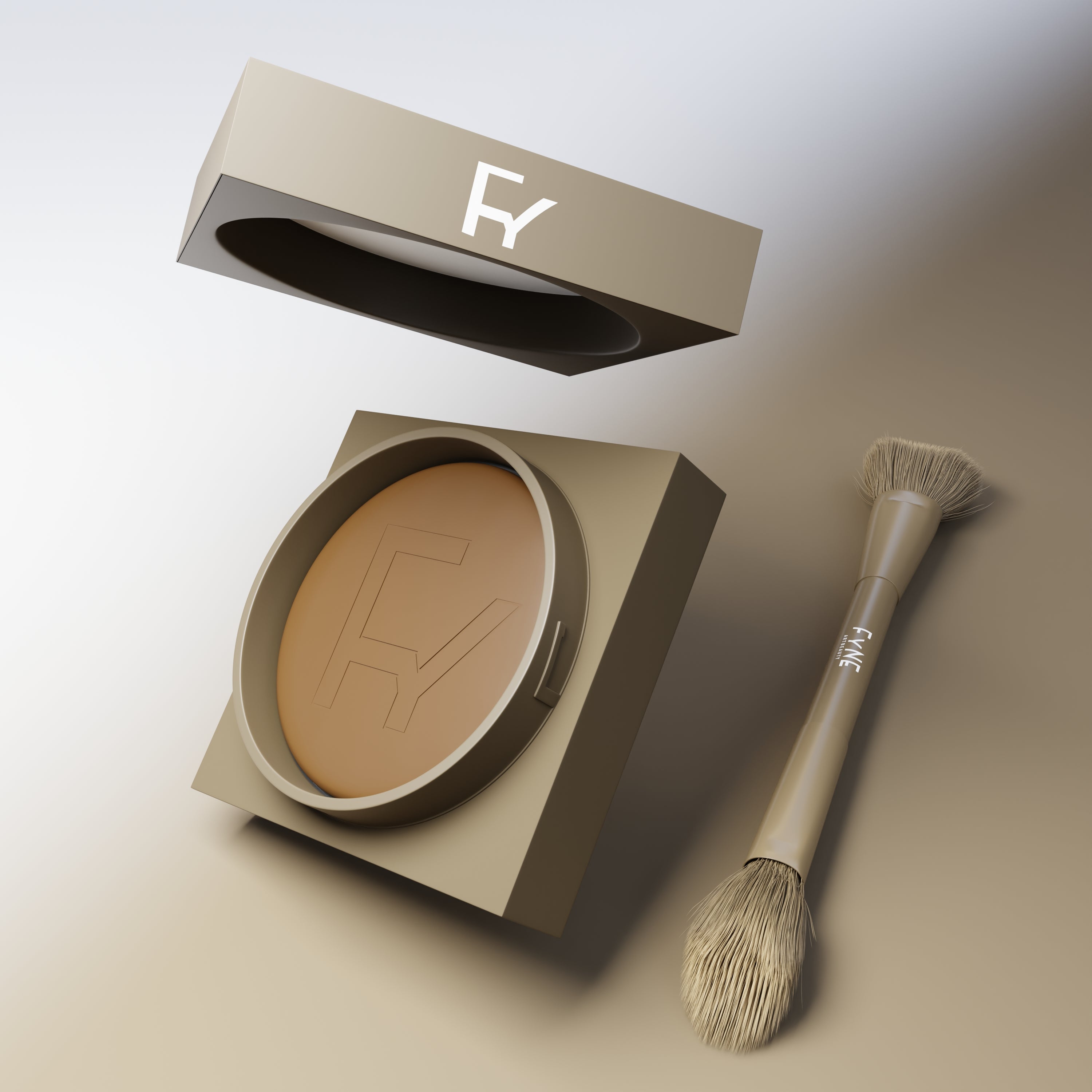 SNATCH SCULPT BRONZER BRUSH BUNDLE Fyne Art Beauty